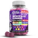 Suplemento de la menopausia para las mujeres Gummies con Cohosh Negro, Wild Yam, DIM, Magnesium, Red Clover Chasteberry for Hormone Balance Relief Night Sweats Mood Plus Bergamot, Vitamina D3, Vitamina B6 B12