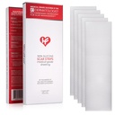 Hojas de cicatrices de silicona Fórmuladas de HealFast Physician - Advanced Crosspolymer Medical Grade Silicone Scar Strips for Surgery, C Section, Keloids " Hypertrophic Scars - Silicone Tape For Scars (5 hojas)