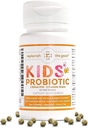 Niños Probióticos veganos, 60 Perlas pequeñas - Recuperación de antibióticos - Ayuda a apoyar el sistema digestivo de los niños - 15x más eficaz que las Gummies - Sugar Gratis, Fácil de Tragar