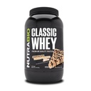 NutraBio Classic Whey Protein Powder- Full-Spectrum Amino Acid Profile - No Fillers, Colores Artificiales, Preservadores - Indice bajo de Glicemia - (Chocolate Peanut Butter, 2 libras)