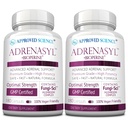 Adrenasil de Ciencia Aprobado - Soporte de Gland Adrenal - 180 Cuenta - Pack de 2