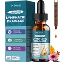 Liposomal Limphatic Drainage Drops - 11 in 1 Organic Lymphatic Drainage Supplement with Burdock Root, Echinacea, Elderberry, Calendula, Cleavers Herb, Dandelion Supports Lymphatic Health 2 FL.OZ