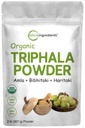 Micro Ingredientes Orgánica Triphala Powder, 2 Libras (Amla + Haritaki + Bibhitaki) ← India Origin, Herbal Adaptogen Suplemento, Apoya Colon &amp; Immune Health latitud Vegan, No GMOS