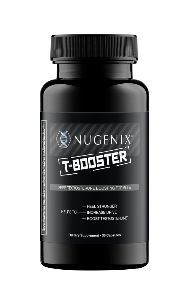 Nugenix T Boost - Suplemento de Booster de Testosterona Libre para Hombres, 30 Cuenta