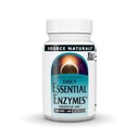 Fuente Naturales Enzymes Esenciales, Bio-Alineados Múltiples Enzyme Suplemento Defensa Herbal para la Digestión, Gas, Estreñimiento &amp; Alivio de Bloating - Soporta un sistema de inmunológico fuerte* - 500mg - 60 cápsulas