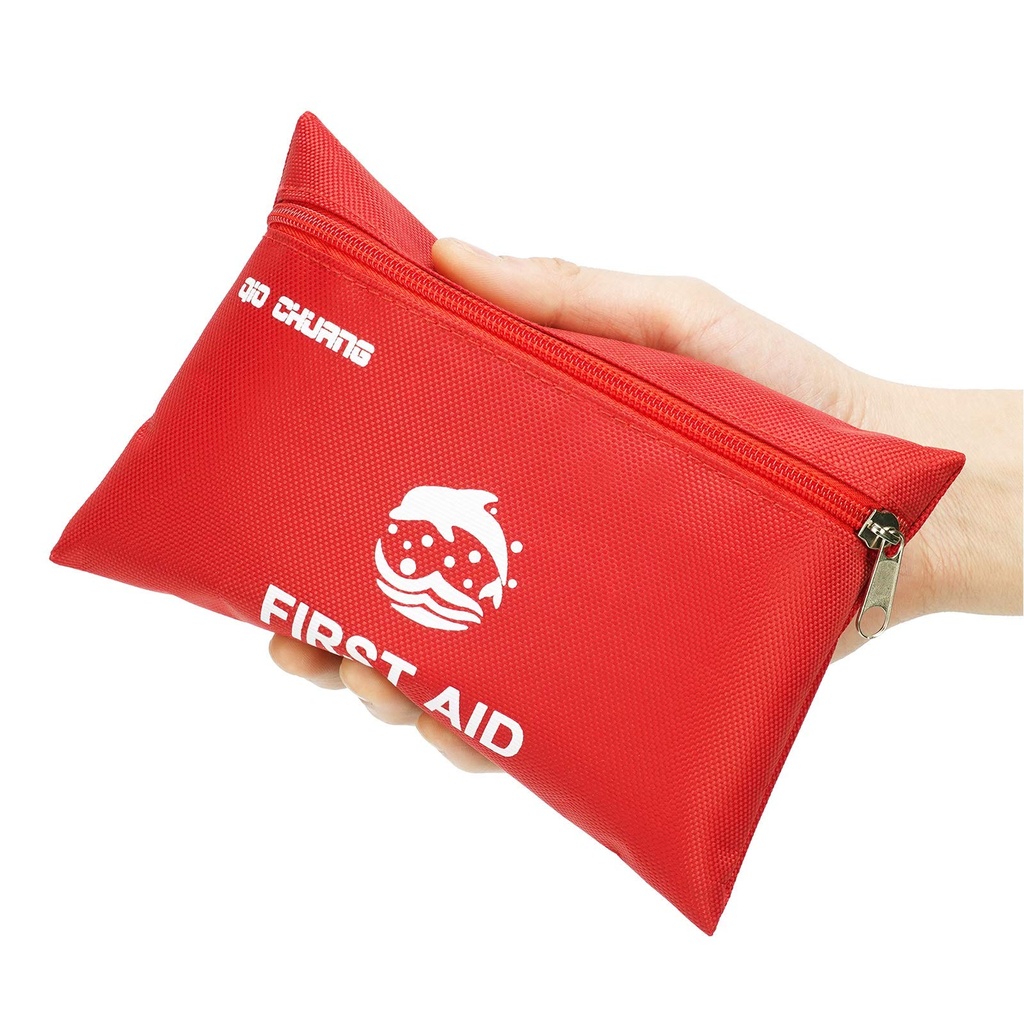 Small First Aid Kit 87 Pieces Travel Size Portable Emergency Medical Kit | Mini Compact First Aid Kit with Clean Treatment Protect Injuries for Emergency at Home Workplace Car Outdoor Activities