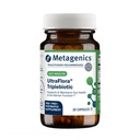 Metagenics UltraFlora Triplebiotic - Prebiotic, Probiotic & Postbiotic Blend with Akkermansia for Gut Health* - Supports Digestive Balance, Microbiome & Immune Function* - Shelf-Stable - 30 Capsules