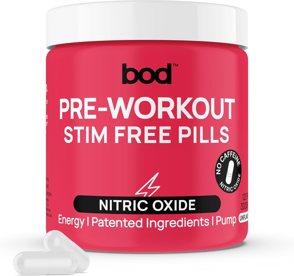 Pills Pre Workout con Té Verde Natural, Electrolitos, L-Theanine, Beet Root, Soporta Energía, Resistencia, Desempeño de entrenamiento con Sin Jitters o Crash, Vegan Pre Workout para Hombres Mujer, 120Pills