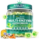 Digestive Enzymes Gummies for Women ' Men, Multi-Enzymes with 90Billion CFU Probiotics and Prebiotics & Postbiotic, Vegetable " Fruit Fiber Blend, Super Enzymes for Digestive " Gut Health,Immune,60Cts