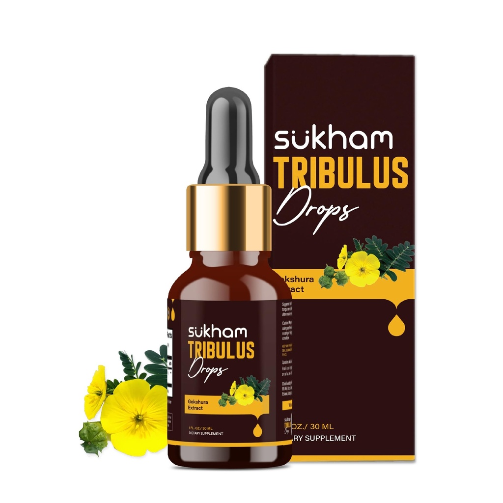Tribulus Terrestris Liquid Drops TTT-120 Tribulus Extract tención 3rd Party Lab Tested Silencio for Recovery &amp; Performance- 1 FL.OZ (40 Servings) con Saponins & Flavonoids, Alcohol-Free Liquid Concentrate