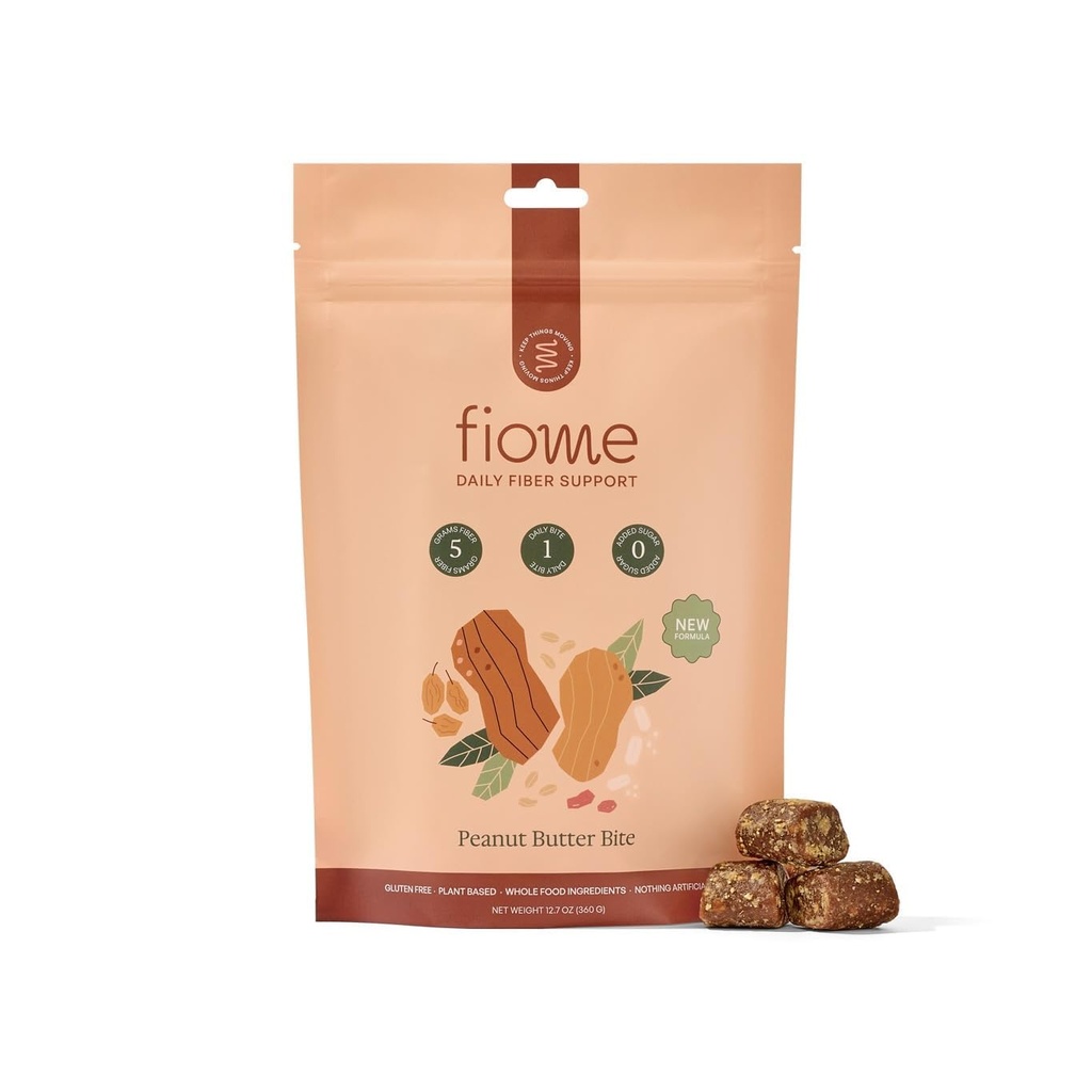 Suplemento de fibra - 5g Bita de fibra diaria - apoya la regularidad, la digestión y la salud de las tripas - todos los ingredientes naturales, mantequilla de maní Cacao Flavor, 30 servicios