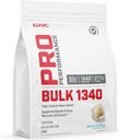 GNC Pro Performance Bulk 1340 Mass Gainer Protein Powder, 50g, Gluten Free, Whey, Creatine, BCAA, 3rd Party Tested, Muscle Recovery &amp; Growth, Micronutrientes, Vanilla Ice Cream, 9 Servings