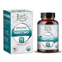 Just Jaivik Organic Haritaki (Terminalia Chebula) - 750mg (90 Tablets)