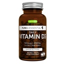 Igennus Daily Vitamin D3 2000iu, 50 mcg, Clean Label, 365 Small Tablets, 1-Year Supply, Vegetarian Cholecalciferol Vitamina D Suplemento