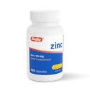 Rugby Zinc 50mg - Suplemento dietético libre de gluten para el soporte inmunitario, 100 Conde