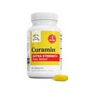 Terry Naturalmente Curamin Extra Strength - Curcumin &amp; Boswellia Suplemento para la Circulación Saludable Apoyo - Suplemento Turmérico para las articulaciones de apoyo, salud muscular " Producción endorfina - 60 Tabletas