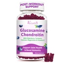 Glucosamine Chondroitin Gummies - Glucosamine Gummies with MSM, Turmeric " Boswellia, Support Cartilage, Joint Structure " Tissue, Joint Support Supplement for Men and Women - 60 Cts