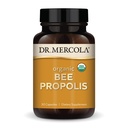 Dr. Mercola Orgánica Bee Propolis, 30 Serviciones (30 cápsulas), Suplemento dietético, apoya la salud respiratoria, no GMO, certificado USDA Orgánico