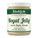 Stakich Fresh Royal Jelly - Puro, Todo Natural - No Additives/Flavors/Preservatives Añadido - 8 Ounce (227 Gram)