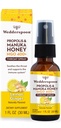 Wedderspoon Propolis and Manuka Honey Throat Spray, Lemon &amp; Ginger, 1 Fl Oz (Pack of 1), Sore Throat Relief, Natural Immune Support