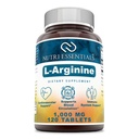 L-Arginina 1000 Mg 120 Tablets Suplemento dietético - Asistencias Salud cardiovascular - Apoyos Funciones del sistema inmunitario - promueve la circulación sanguínea
