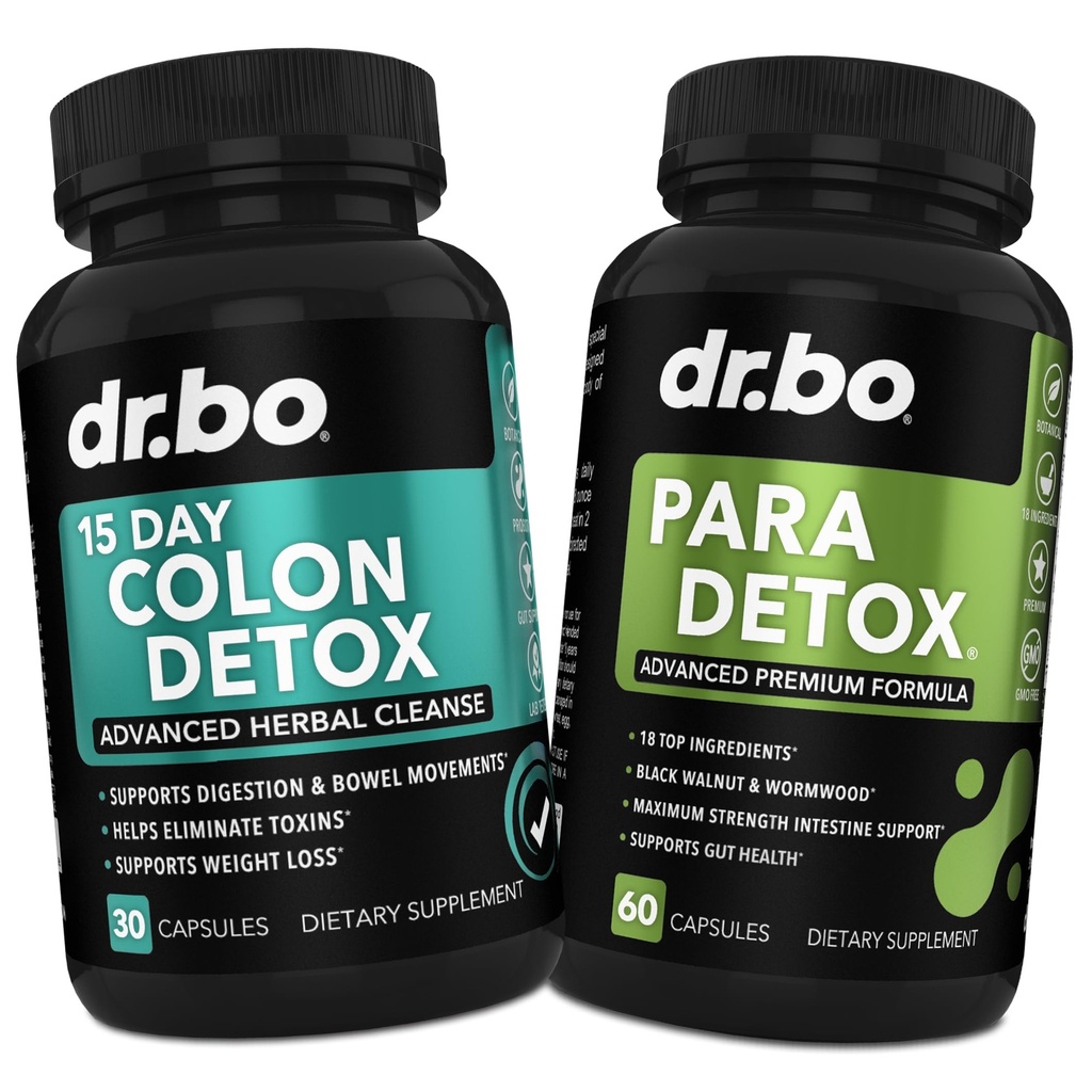 Colon Cleanser Detox &amp; Intestinal Supplement - 15 Day Colon Cleanse Pills with Probiotic, Wormwood, Black Walnut, Psyllium, Aloe Complex - Bowel Movement Suplementos para Stomach Bloating Gut Support