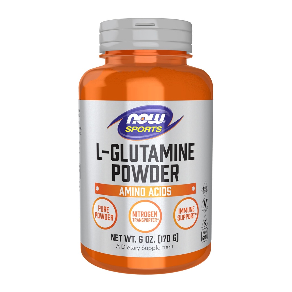 Ahora Alimentos L-Glutamina Pure Powder 6 oz