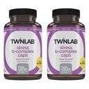 Cápsulas Twinlab B-Complex - Completo B-Complex &amp; 1000 mg Vitamina C - Suplemento de Apoyo Energético con Vitamina B12 y B6-100 cápsulas (Pack of 2)