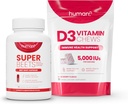 Humann SuperBeets Beet Capsules y D3 Chews