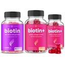 NutraChamps Complete Biotin Bundle para el cabello, piel y uñas. Biotin &amp; Biotin+