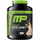 MusclePharm Combat 100% Whey Protein Powder, Vanilla Flavor, Fast Recovery &amp; Muscle Gain with Whey Protein Isolate, High Protein Powder for Women &amp; Men, Gluten Free, 5 lb, 70 Servings
