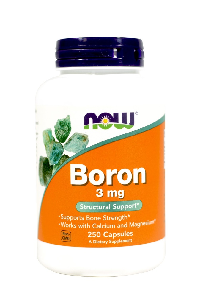AHORA Borón, 3 mg, 250 cápsulas (Pack of 2)