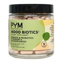 Prebióticos y Probióticos Mood Biotics por PYM con 22.91 Billion CFU (60 Conde) Gut Health &amp; Mood Support Suplemento No-GMO, Vegan, Gluten Free