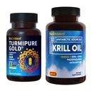 BioEmblem Antártico Krill Suplemento Turmeric Curcumin con TurmiPure clínicamente estudiado