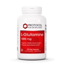 PROTOCOLO PARA LA VIDA BALANCE L-Glutamina 1000mg - Aminoácidos - Muscle Tissue, Gut Health Immune Health - 120 Veg Caps