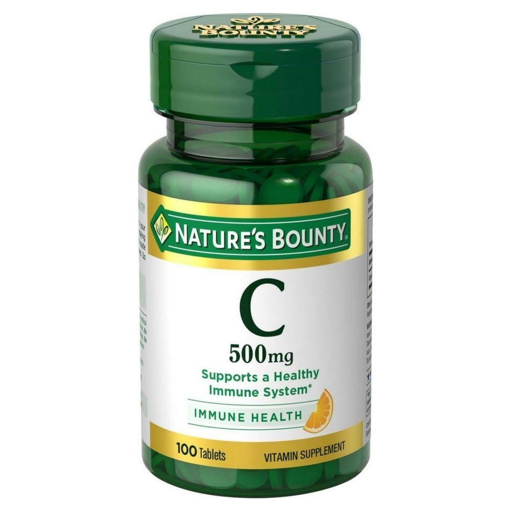 Bounty Vitamina C 500 mg Tabletas 100 ea (Pack of 6)
