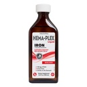 NaturesPlus Hema-Plex Hierro líquido, Berry mixto - 8.5 oz - Nutrientes esenciales de hierro - Vegan, Gluten Gratis - 25 Servimientos