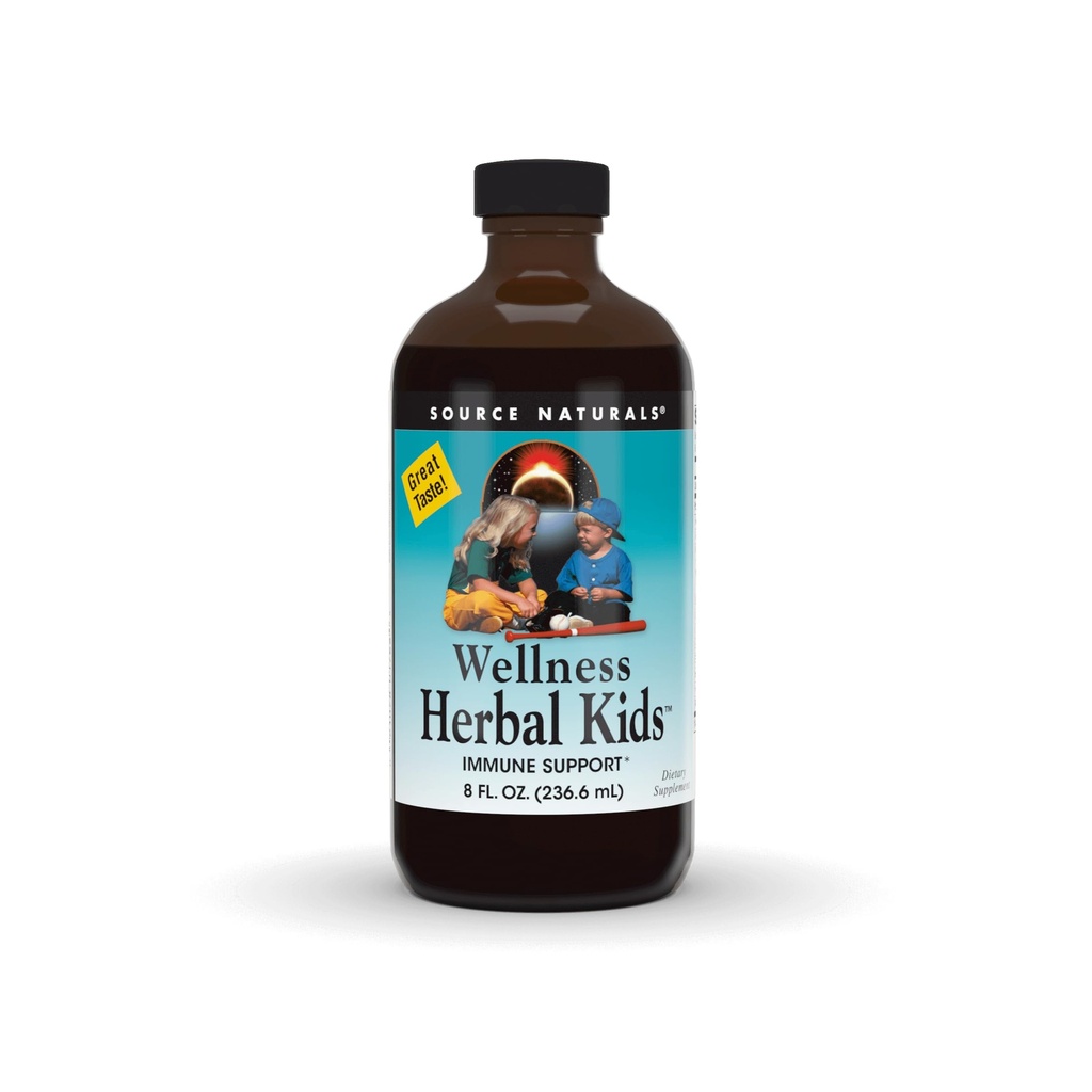 Fuente Natural Wellness Herbal Kids, para Immune System Support* - 8 Fluid oz
