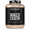 Caseína de chocolate desnuda - Chocolate Micellar Casein Protein - 5 libras, GMO-libre, libre de gluten, libre de soja, libre de conservaciones - estimulación del crecimiento muscular - mejora de la recuperación - 60 servicios