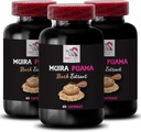 Dinámica de flujo de energía - MUIRA PUAMA BARK EXTRACT - Fuerza de base vegetal, Daily Energy Boost, Herbal Drive Activation, Adventure Fuel, Balance Lift, Everyday Support, Vital Boost 3 Bottles 180 Capsules