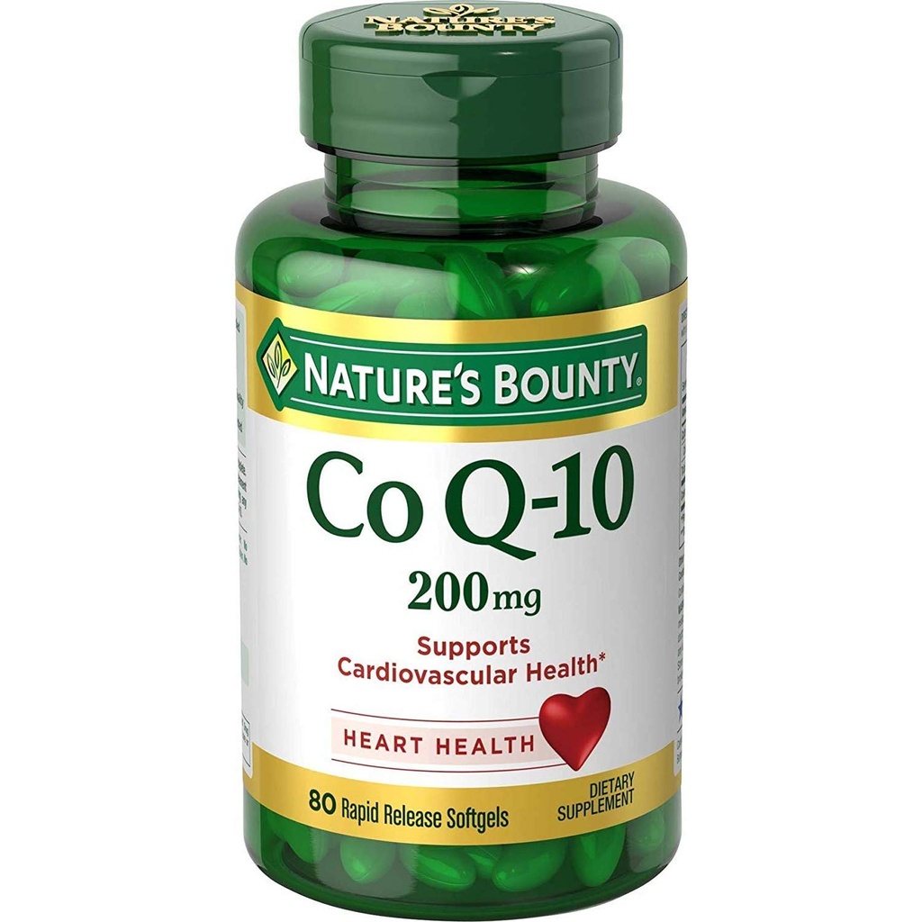Bounty Co Q-10 Extra Strength 200 mg Softgels 80 ea (Pack of 3)