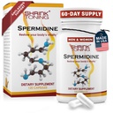Spermidine Supplements Skin & Anti-Aging Support – 120 Vegan Caps 100% Poliamina Natural para Hombres y Mujeres, Wellness Global – Non-GMO, USA Made – with High Spermidine, Zinc & Thiamin