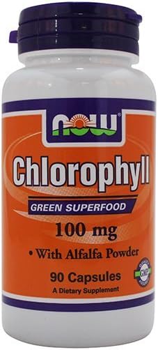AHORA Alimentos clorofila - 100 mg - 90 cápsulas
