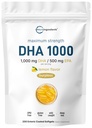 Omega 3 Fish Oil DHA Suplementos 1000mg con EPA 500mg, 200 Softgels – Lemon Flavored, Burpless (Enteric Coated) ANTE Deep Sea Fresh Fish, Wild Caught from Norwegian Waters ← Mercury Free