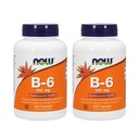 AHORA Vitamina B-6 100mg,250 cápsulas (Pack of 2)