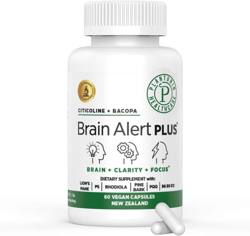 Alerta de Cerebro con Citicolina y Bacopa Monnieri