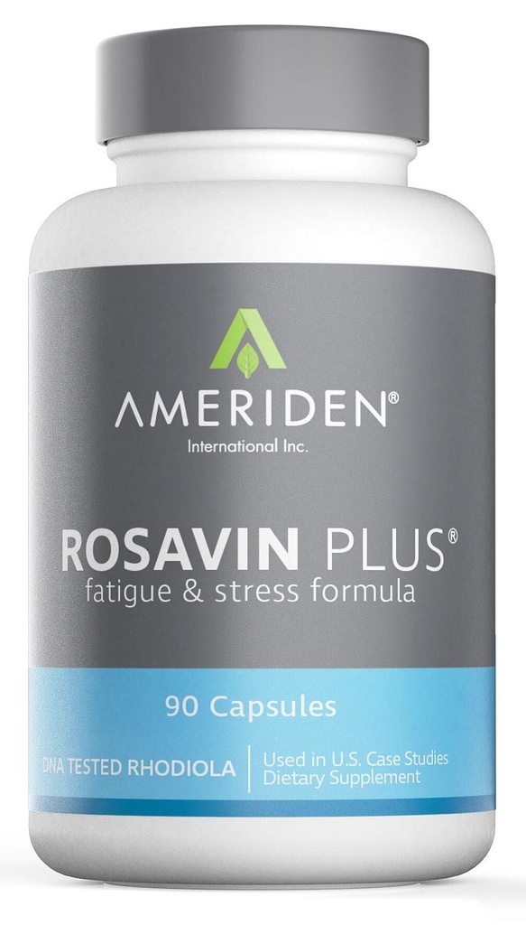 Rosavin Plus® con electrolitos- Siberian Rhodiola rosea 90 V-capsules 150mg por AMERIDEN INTERNATIONAL, INC