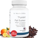 Dr. Westin Childs Thyroid Fat Burner - Fast Acting Thermogenic Weight Loss Supplement for Women with Hypothyroidism, Hashimoto's " Hyperthyroidism for Waist Trimming, Bloating, 30 Servings