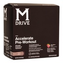 Mdrive Acelerar Polvo de Pre-Workout, Packets de Servicio Único, Berry mixto, 30 Cuenta (Estimulante, Berry mixto)