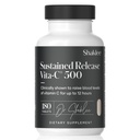 Shaklee - Comunicado sostenido Vita-C® 500mg - High-Potency Cellular and Immune Support Formula with Proprietary Sustained-Release System - incluye Rose Hips y Bioflavonoid Blend - 180 Tablets